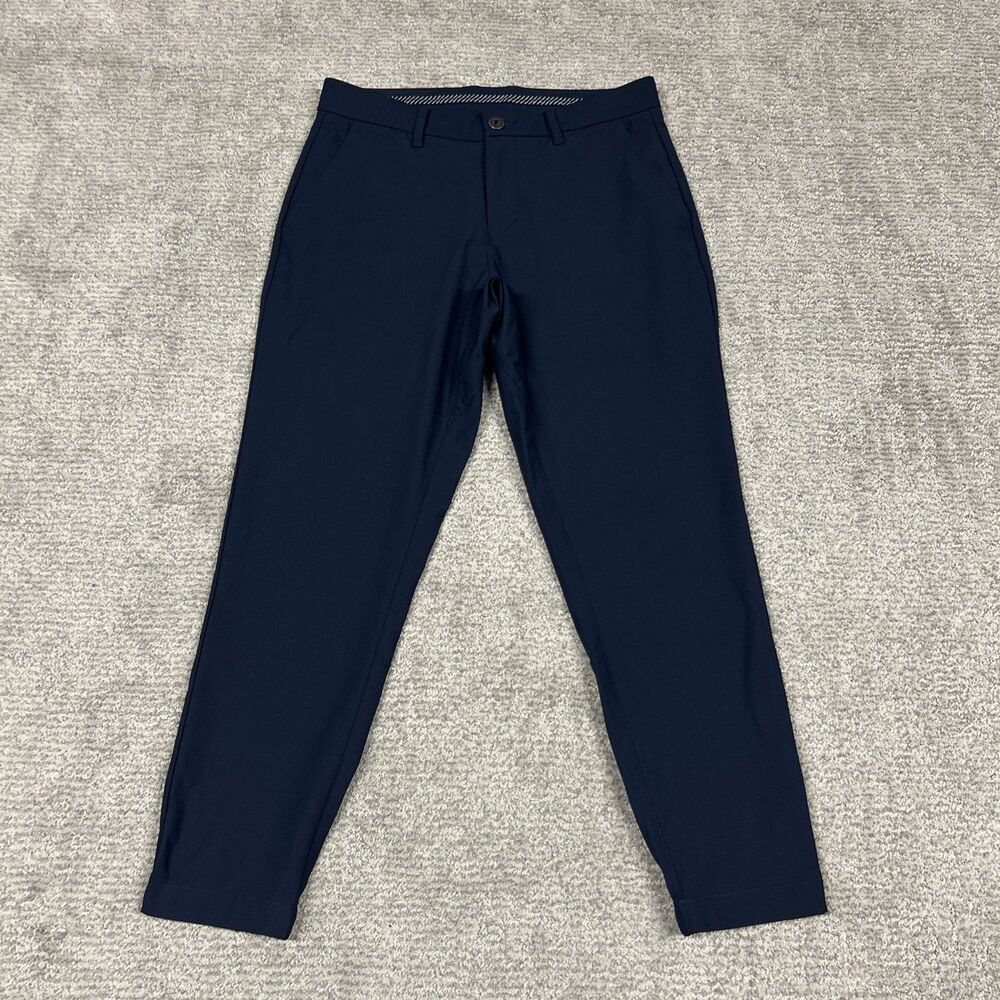 Primo Jogger Pants Mens 30 Short Navy Blue Golf Performance Tapered Leg 30x25
